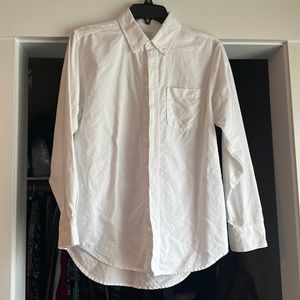 Old Navy XL white button down shirt